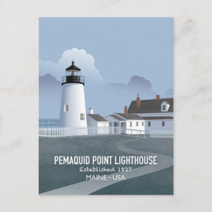 Carte Postale Phare de Pemaquid Point