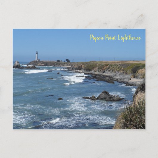 Carte Postale Phare de Pigeon Point (Devant)