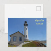 Carte Postale Phare de Pigeon Point (Devant / Derrière)