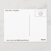 Carte Postale Phare de Piney Point (Dos)