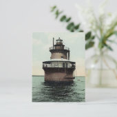 Carte Postale Phare de Plum Beach (Debout devant)