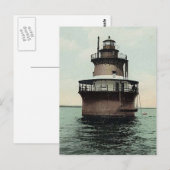 Carte Postale Phare de Plum Beach (Devant / Derrière)