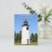 Carte Postale Phare de Plum Island, Massachusetts (Debout devant)