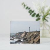 Carte Postale Phare de Point Arena, Californie (Debout devant)
