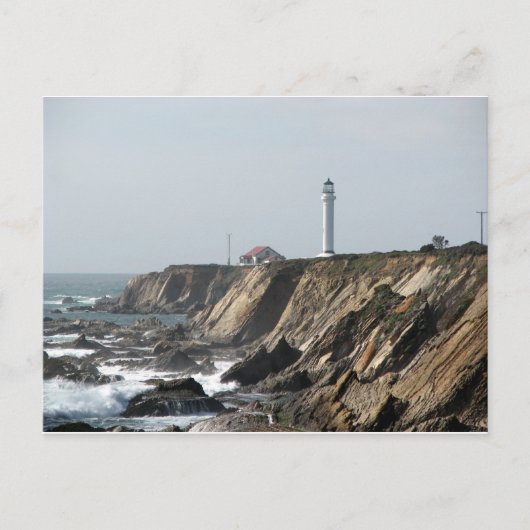 Carte Postale Phare de Point Arena, Californie (Devant)