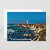 Carte Postale Phare de Point Arena Pittoresque (Devant / Derrière)