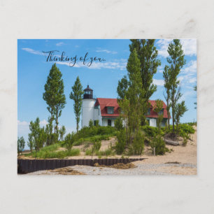 Carte Postale Phare de Point Betsie Pensées pour toi