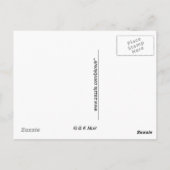 Carte postale - Phare de Point Fermin (Dos)