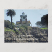Carte postale - Phare de Point Fermin (Devant)