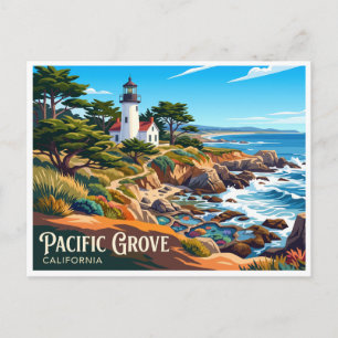Carte Postale Phare de Point Pinos Pacific Grove Californie