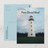 Carte Postale Phare de Point Prim ÎPE Canada (Devant / Derrière)