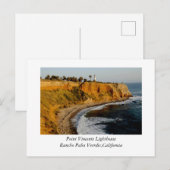 Carte Postale Phare de Point Vincente (Devant / Derrière)