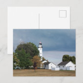 Carte Postale Phare de Pointe aux Barques (Devant / Derrière)