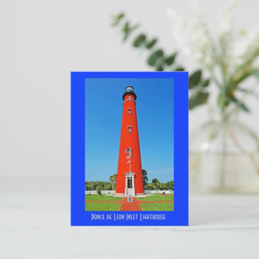 Carte Postale Phare de Ponce de Leon Inlet (Debout devant)