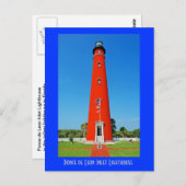 Carte Postale Phare de Ponce de Leon Inlet (Devant / Derrière)