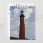 Carte Postale Phare de Ponce De Leon Inlet (Devant / Derrière)