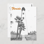 Carte Postale Phare de Ponce Inlet (Devant / Derrière)