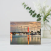Carte Postale Phare de Ponce Inlet (Debout devant)