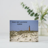Carte Postale Phare de Ponce Inlet Floride Plage Personnaliser (Debout devant)