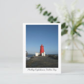 Carte Postale Phare de Poolbeg, baie de Dublin (Debout devant)