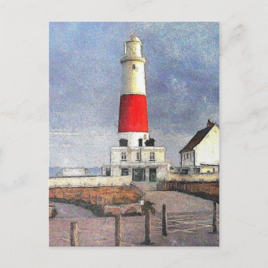 Carte Postale Phare de Portland Bill (Devant)