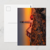 Carte Postale Phare de Portland Head (Devant / Derrière)