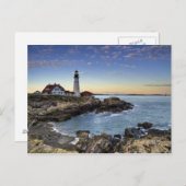 Carte Postale Phare de Portland Head (Devant / Derrière)