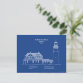 Carte Postale Phare de Portland Head - Maine - AD (Debout devant)