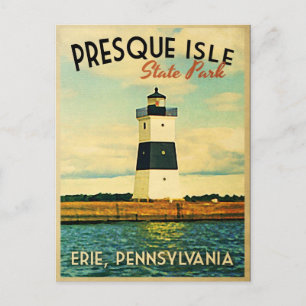 Carte Postale Phare de Presque Isle