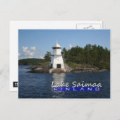 Carte Postale Phare de Saimaa (Devant / Derrière)