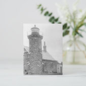Carte Postale Phare de Sand Island (Debout devant)