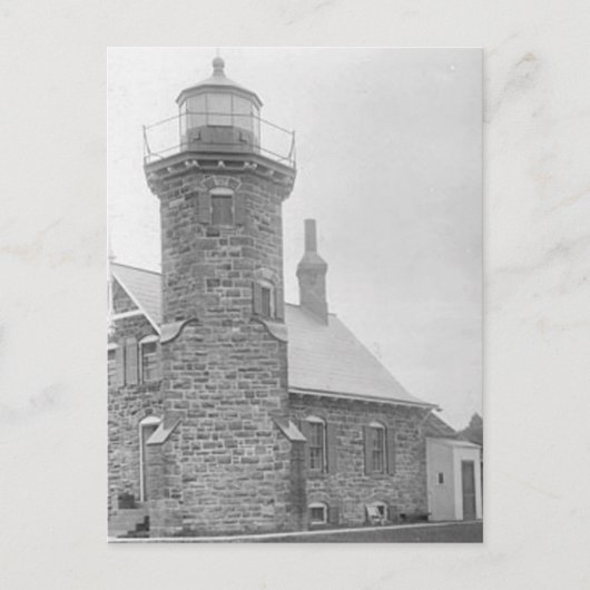 Carte Postale Phare de Sand Island (Devant)