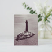 Carte Postale Phare de Sand Island (Debout devant)