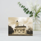 Carte Postale Phare de Sandy Hook (Debout devant)