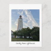 Carte Postale Phare de Sandy Hook (Devant)
