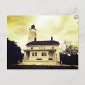 Carte Postale Phare de Sandy Hook (Devant)