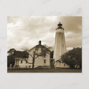Carte Postale Phare de Sandy Hook