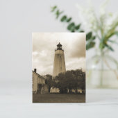 Carte Postale Phare de Sandy Hook (Debout devant)