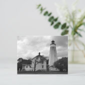 Carte Postale Phare de Sandy Hook (Debout devant)