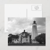Carte Postale Phare de Sandy Hook (Devant / Derrière)