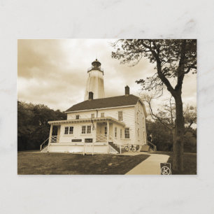 Carte Postale Phare de Sandy Hook
