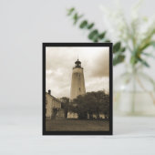 Carte Postale Phare de Sandy Hook (Debout devant)
