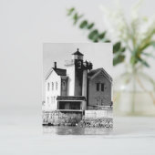 Carte Postale Phare de Saugerties (Debout devant)