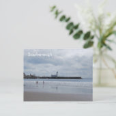 Carte Postale Phare de Scarborough (Debout devant)