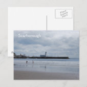 Carte Postale Phare de Scarborough (Devant / Derrière)
