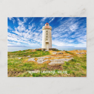 Carte Postale Phare de Skarsviti, Islande