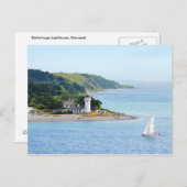 Carte Postale Phare de Sletterhage, Danemark (Devant / Derrière)