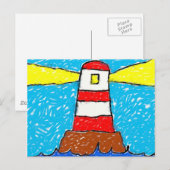 Carte Postale Phare de Smudgy (Devant / Derrière)