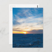 Carte Postale Phare de South Haven Lac Froid Michigan (Devant / Derrière)