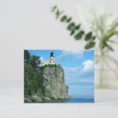 Carte Postale Phare de Split Rock (Debout devant)